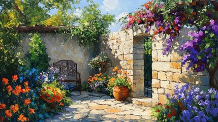 Peaceful Garden Oasis