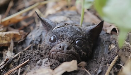 A man witnesses chaos in the wild, spotting a rare creature on the ground