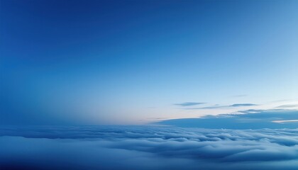 Blue Sky Background Serene Views for Creative Projects
