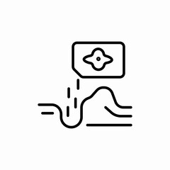 plant flowers icon sign vector