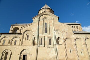 Svetitskhoveli Cathedral Orthodox Christian cathedral and UNESCO World Heritage site in the historic town of Mtskheta, Georgia