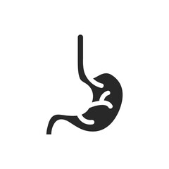 Medical care hospital silhouette elements