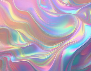 abstract pastel rainbow iridescent pearlescent texture background generative ai