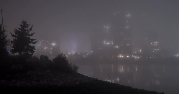 fog over the river