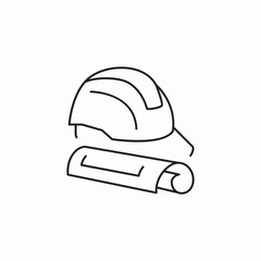 planning and construction icon sign vector