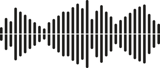 Audio Wave, Sound Line Icon