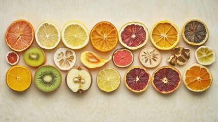 Dried Fruits and Citrus Slices