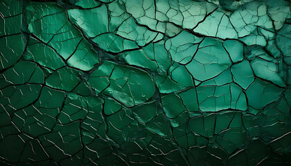 dark green cracked enamel creates unique textured background subtle crackle effects