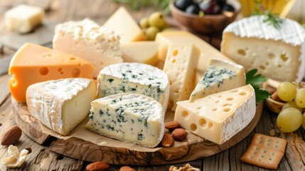 High Quality Cheese Platter with Assorted Cheeses