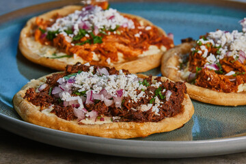 Sopes comida mexicana