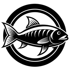 fish on a white background