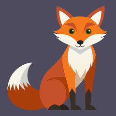 red fox cartoon