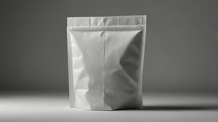 Food or Product Packaging Mockup with Zipper Seal