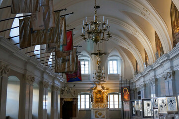 Knights' Hall (Sala Rycerska) in Jasna Gora Monastery as representative room. Częstochowa, Poland. © aerrant
