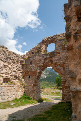 ruins of an ancient castle
