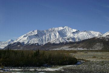 Fototapeta premium Alaska Mountain Landscape
