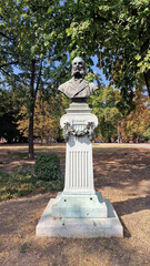Statue of a person in the park