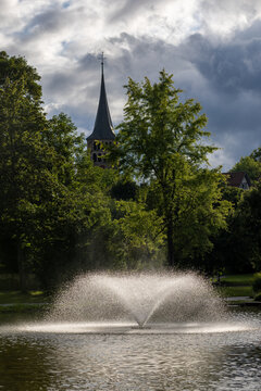 Klostersee und Martinskirche Sindelfingen