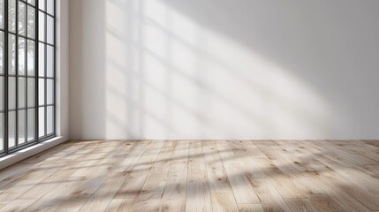Cozy Interior with Natural Light and Wooden Floor