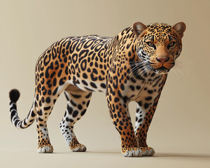 Dziki kot - lampart, gepard, jaguar, pantera, leopard