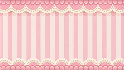 Soft and adorable background texture for Japanese maid cafe menu