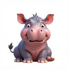 Fototapeta premium Pygmy Hippopotamus