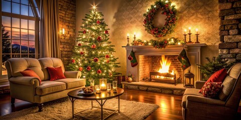 Stunning Home Decor with Christmas Lights for Holiday Cheer and Festivity