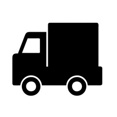 Truck icon for transport services