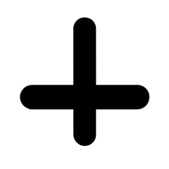 Symbol representing inverted cross icon