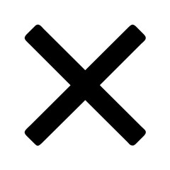 Icon representing close or cancel action