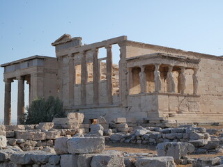 Temple of Athena , Athens Greece , The Acropolis 