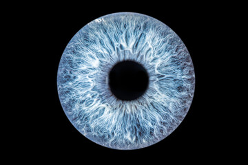 Iride azzurro di donna