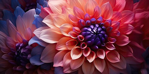 Close up of a vibrant pink flower