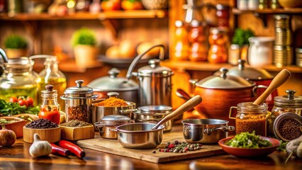 Tilt-Shift Photography of Colorful Kitchen Objects for a Whimsical Touch