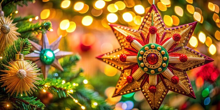 Vibrant Filipino Star Christmas Decoration for Festive Celebrations