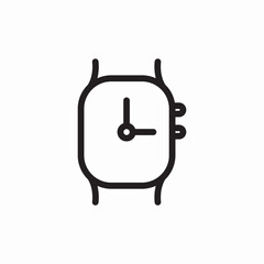 wrist watch icon sign vector