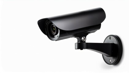 security camera isolated on white