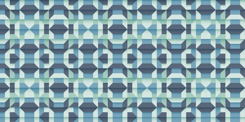 Abstract Geometric Pattern Artwork