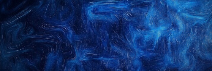 Obraz premium Beautiful Swirling Blue Abstract Design with Fluid Motion and Texture