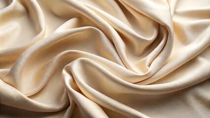 Obraz premium Soft pastel textile texture with waves and folds