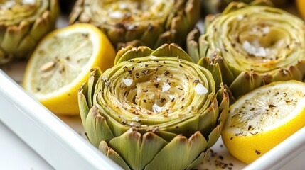 oven baked artichokes