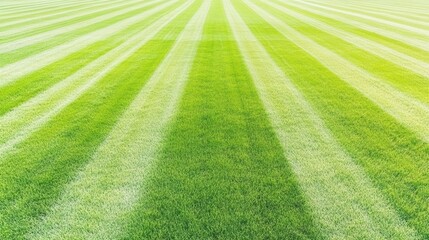 Obraz premium Lush Green Grass Texture with Smooth Lines