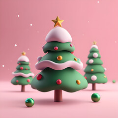 christmas tree with gifts