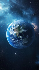 Obraz premium Earth in space