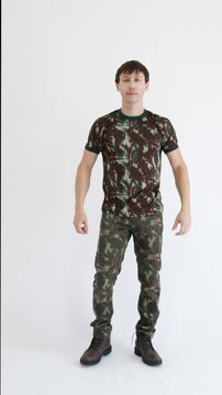 soldado modelo masculino