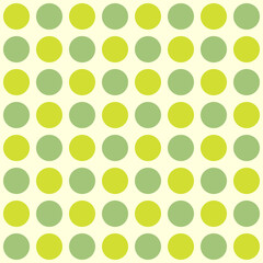 Abstract seamless fabric Background of geometric circle pattern or green polka dot for wallpaper,fabric,printing and poster