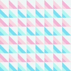 Abstract seamless fabric Background of geometric triangle pattern pastel tone for wallpaper,fabric,printing and poster