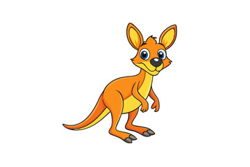 kangaroo cartoon character