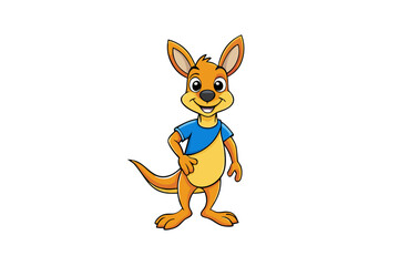 kangaroo cartoon character