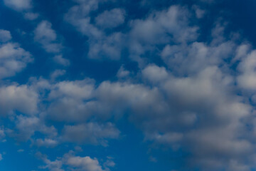 blue sky with clouds